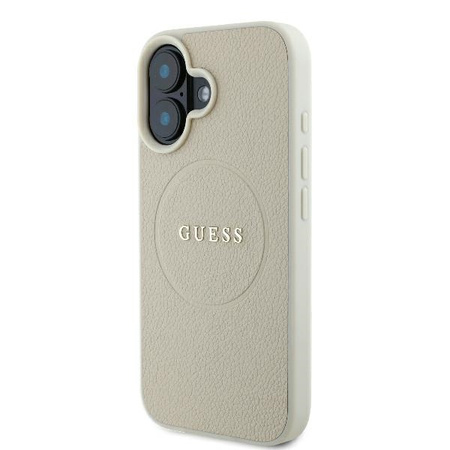 GUESS ETUI DO IPHONE 16 6.1 DO MAGSAFE Z HARDCASE GRANULOWANĄ POWIERZCHNIĄ