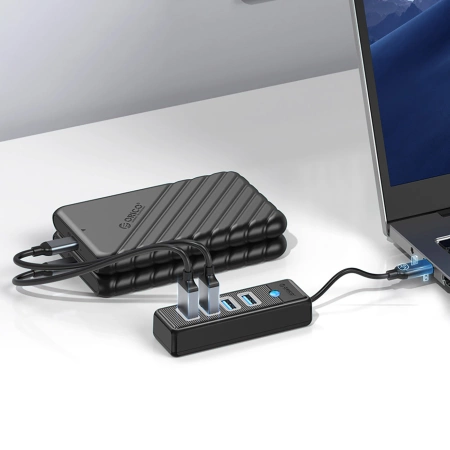 ORICO HUB PWC2U-C3 USB-C DO LAPTOPA 2x USB-A 3.0 1x USB-C 3.0 SZYBKA