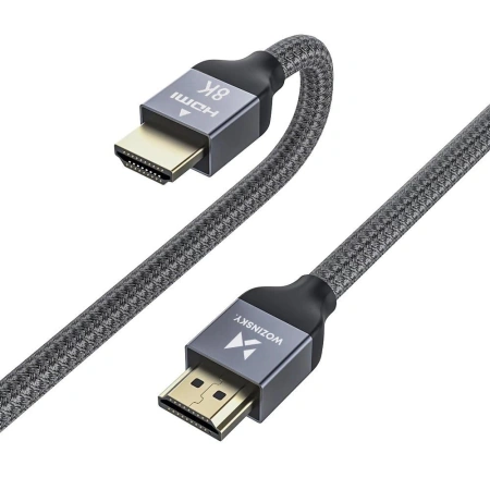 WOZINSKY KABEL HDMI 2.1 8K 60HZ 3M DO TELEWIZORÓW, MONITORÓW, KOMPUTERÓW