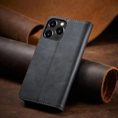 HURTEL POKROWIEC PORTFEL MAGNETYCZNY DO IPHONE 13 PRO Z KARTĄ I PODSTAWKĄ