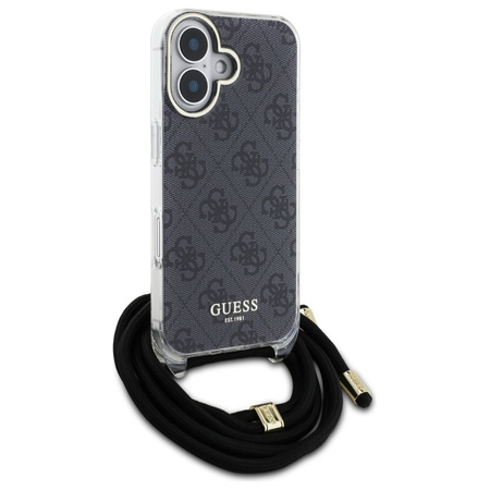 GUESS HARDCASE POKROWIEC DO IPHONE 16 6.1 CALA Z PASEM CROSSBODY OCHRONNY