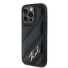 KARL LAGERFELD HARDCASE DO IPHONE 15 PRO MAX 6.7 DIAGONAL QUILTED POKROWIEC