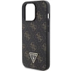 Etui Guess 4G Triangle Metal Logo na iPhone 14 Pro Max - czarne