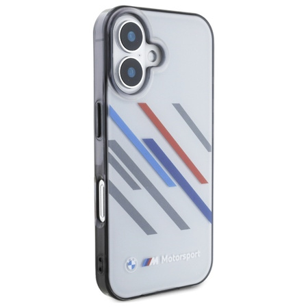 BMW ETUI HARDCASE MOTORSPORT IML RANDOM STRIPES DO IPHONE 16 PLUS 6.7
