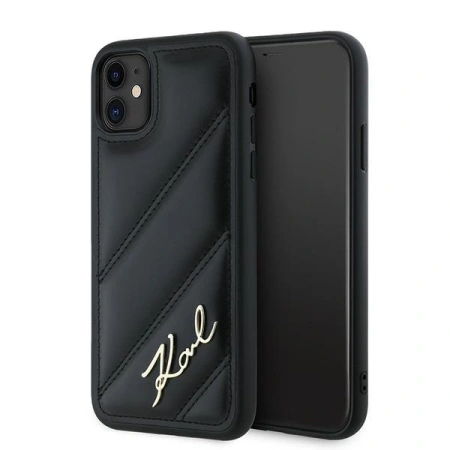 KARL LAGERFELD ETUI DO IPHONE 11 XR KLHCN61PQDSMGK HARDCASE DIAGONAL