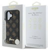 GUESS ETUI HARDCASE PEONY SCRIPT DO IPHONE 16 DO MAGSAFE OCHRONA TELEFONU