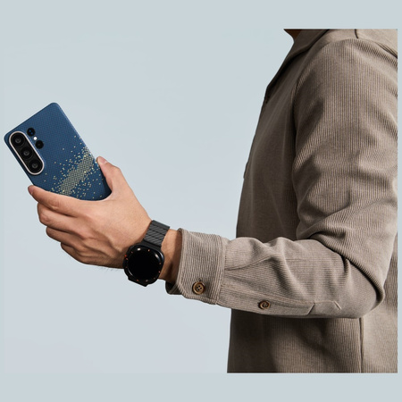 Etui PITAKA Edge Case MagSafe do Samsung Galaxy S26 Ultra milky way galaxy