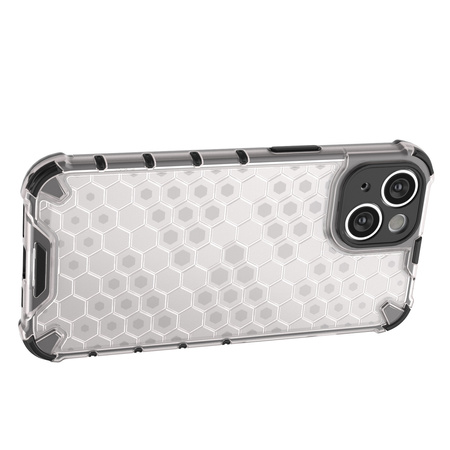 Honeycomb etui iPhone 14 Plus pancerny hybrydowy pokrowiec czarne