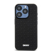 DKNY ETUI HARDCASE DO IPHONE 15 PRO 6.1 Z WZOREM 3D RUBBER REPEAT PATTERN