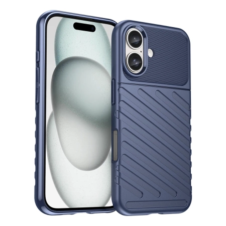 HURTEL ETUI SILIKONOWE THUNDER CASE DO IPHONE 16 PLUS OCHRONA I KOMFORT