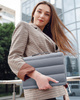 INNOSTYLE DAMSKA TORBA NA LAPTOPA 14 WODOODPORNA STRATUS SLEEVE SZARA