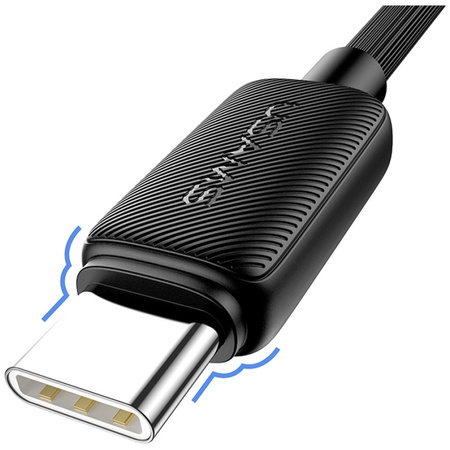 USAMS KABEL KY SERIES 60W USB-C DO USB-C DO TELEFONU LAPTOPA 1M SZYBKIE