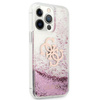 GUESS ETUI HARDCASE DO IPHONE 13 PRO MAX 6,7 ZŁOTY LIQUID GLITTER OPÓŹNIONE