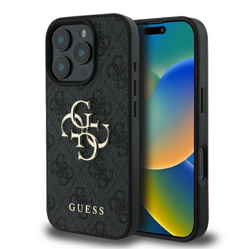 GUESS ETUI CASE HARDCASE DO IPHONE 16 PRO MAX 6.9 Z LOGO DUŻE