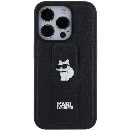 KARL LAGERFELD ETUI HARDCASE DO IPHONE 14 PRO MAX 6,7 GRIPSTAND SAFFIANO