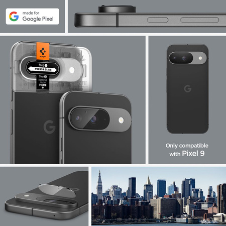 SPIGEN OSŁONA APARATU OPTIK.TR EZ FIT DO GOOGLE PIXEL 9 2-PACK OCHRONA
