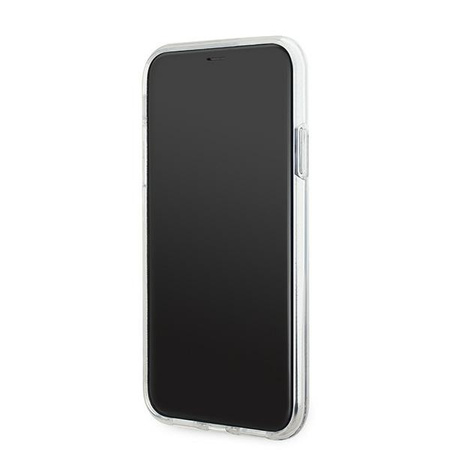 KARL LAGERFELD ETUI LIQUID GLITTER DO IPHONE 11 XR 6.1 CHOUPETTE DO MAGSAFE