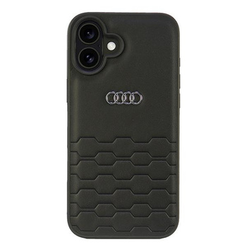 AUDI ETUI CASE DO IPHONE 16 PLUS 6.7 Z SYNTHETIC LEATHER WYTRZYMAŁE OCHRONA