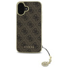 GUESS ETUI HARDCASE DO IPHONE 16 PLUS 6.7 CHARMS COLLECTION Z WZOREM LOGO