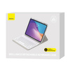 Baseus Brilliance etui z klawiaturą na iPad Pro 11" (2018 / 2020 / 2021) biały (ARJK000002)