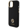 GUESS ETUI HARDCASE DO IPHONE 15 14 13 6.1” SILIKONOWE Z LOGO STRASS 4G