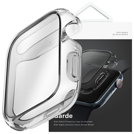 UNIQ etui Garde Apple Watch Series 7/8 41mm. szary/smoked grey