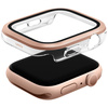 UNIQ ETUI VOUTE DO APPLE WATCH SERIES 10 46MM SZKŁO HARTOWANE RÓŻOWO-ZŁOTE