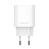 JELLICO ładowarka sieciowa EU53 PD 30W 1xUSB-C + kabel USB-C - Lightning Biały