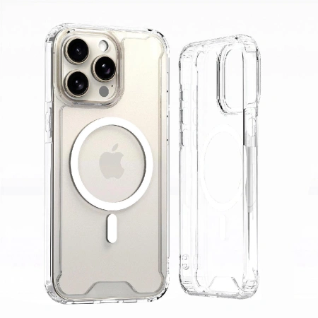 HURTEL ETUI CLEAR CORNER CASE DO IPHONE 16 PRO DO MAGSAFE PRZEZROCZYSTY