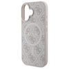 GUESS POKROWIEC DO IPHONE 16 6.1 DO MAGSAFE HARDCASE CLASSIC LOGO RING 4G