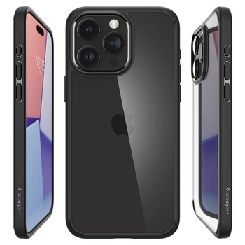 SPIGEN ULTRA HYBRID IPHONE 15 PRO MAX MATTE BLACK