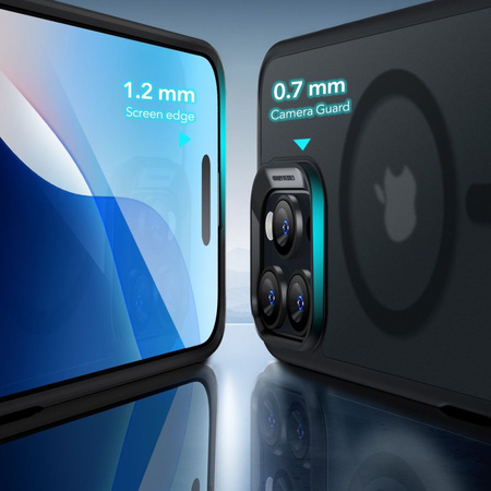 ESR ETUI HYBRYDOWE MAGNETYCZNE DO MAGSAFE IPHONE 16 PRO MAX Z OCHRONĄ SZKŁA