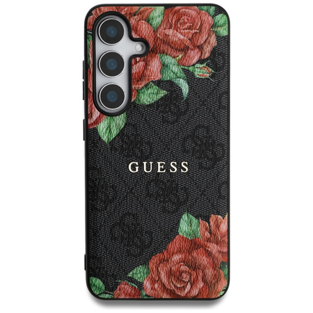 GUESS ETUI LEATHER 4G POKROWIEC DO SAMSUNG GALAXY S25 DO MAGSAFE Z LOGO