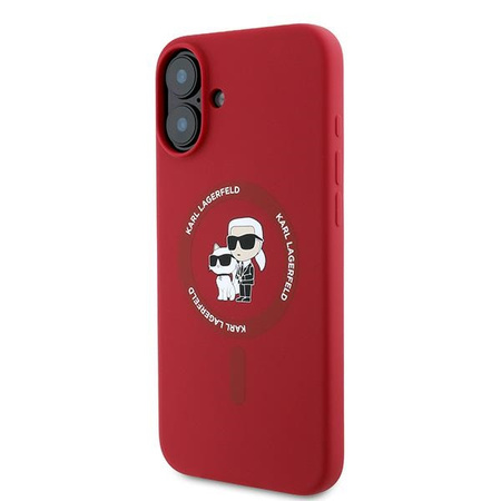 KARL LAGERFELD KLHMP16MSCMKCRHR ETUI DO IPHONE 16 PLUS HARDCASE SILIKON