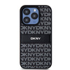DKNY HARDCASE SKÓRZANE ETUI DO IPHONE 15 PRO MAX 6.7 Z LOGO METALOWYM MONO