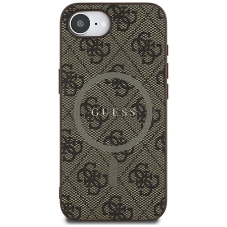 GUESS ETUI RING CLASSIC LOGO DO IPHONE 16E Z MAGNETYCZNYM SYSTEMEM