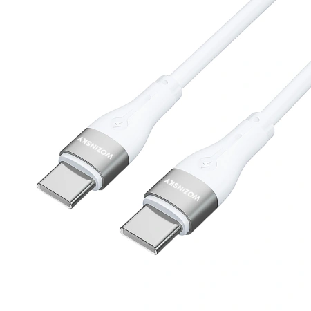 WOZINSKY KABEL USB-C USB-C PD 65W DO MACBOOK AIR PRO 2M SZYBKIE ŁADOWANIE