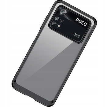 HURTEL ETUI POKROWIEC DO XIAOMI POCO X4 PRO 5G RAMKA ELASTYCZNA OUTER SPACE