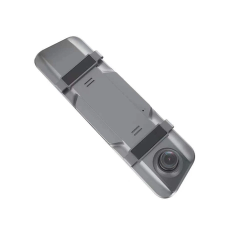 Wideorejestrator samochodowy DVR911 w lusterku Full HD G-sensor z kamerą cofania - szary