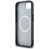GUESS ETUI IML METAL GLITTER 4G CIRCLE TRIANGLE DO MAGSAFE DO IPHONE 16E
