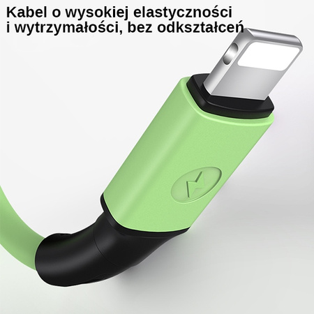USAMS KABEL U52 DO LIGHTNING 2A DO IPHONE 11 12 13 14 1M SZYBKIE ŁADOWANIE