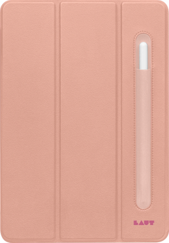 LAUT Huex Folio - obudowa ochronna z uchwytem do Apple Pencil do iPad 10.9" 10G (rose)