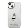 Karl Lagerfeld KLHCP14MHNCHTCT iPhone 14 Plus 6,7" transparent hardcase Ikonik Choupette