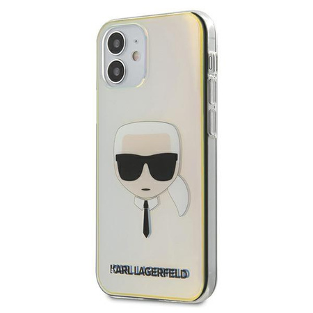 Karl Lagerfeld KLHCP12SPCKHML iPhone 12 mini 5,4" multicolor hardcase Iridescent Karl`s Head