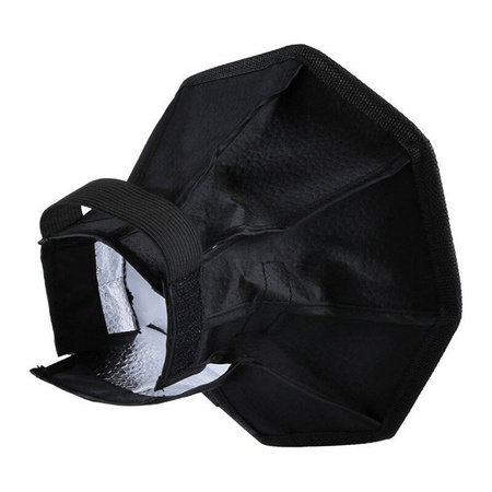 PULUZ DYFUZOR SOFTBOX 20CM DO LAMP FOTOGRAFICZNYCH ZMIĘKCZENIE OŚWIETLENIA
