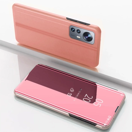 HURTEL POKROWIEC DO XIAOMI 12 LITE CLEAR VIEW Z KLAPKĄ OCHRONNY ZAMKNIĘCIE