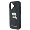 KARL LAGERFELD ETUI HARDCASE DO IPHONE 16 6.1 MONOGRAM KARL HEAD PIN BLACK