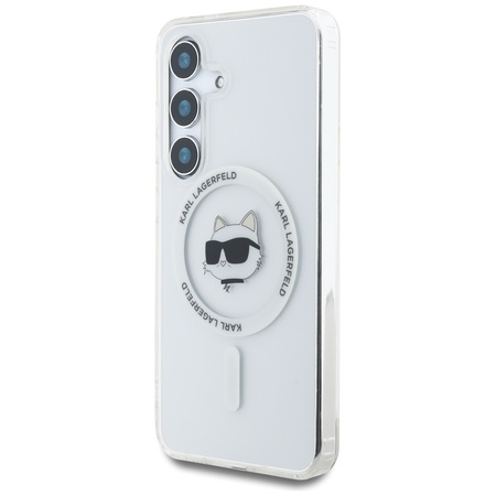 KARL LAGERFELD ETUI BUTTON CHOUPETTE DO SAMSUNG GALAXY S25 Z LOGO