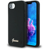 GUESS ETUI POKROWIEC DO IPHONE 16E DO MAGSAFE SILICONE SCRIPT METAL LOGO