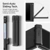 Etui Spigen Tough Armor Pro Mag MagSafe na Samsung Galaxy Z Flip 6 / 7 FE - czarne